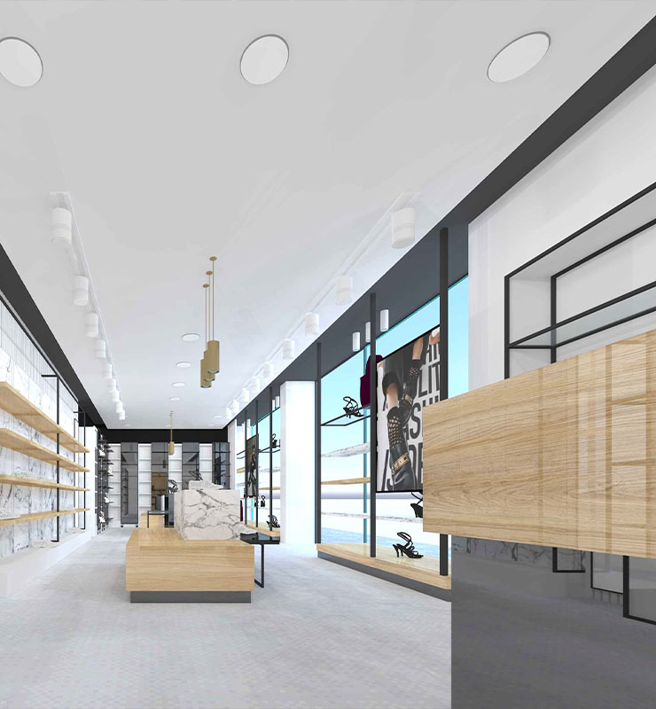 Ανακαίνιση Καταστήματος υποδημάτων Moschoutis