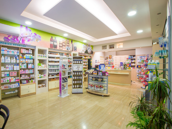 ανακαίνιση φαρμακείου