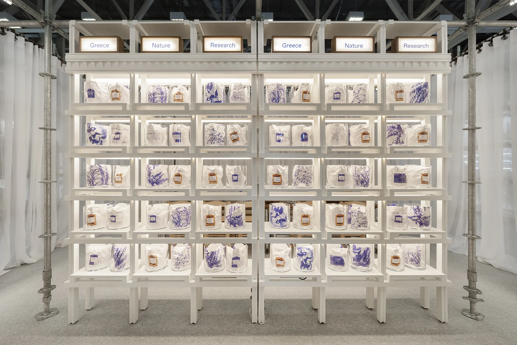 Research wall — Korres — Bologna